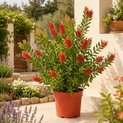 Pianta Callistemon Citrinus Splendens - Siepi da giardino