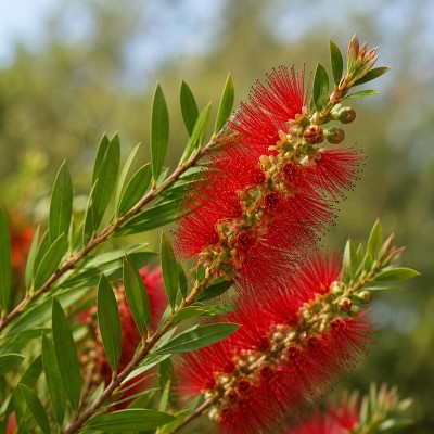 Pianta Callistemon Citrinus Splendens - Siepi da giardino