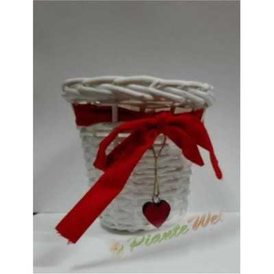 Coprivaso con cuore - Vasi e decorazioni Coprivaso con cuore - Vasi e decorazioni