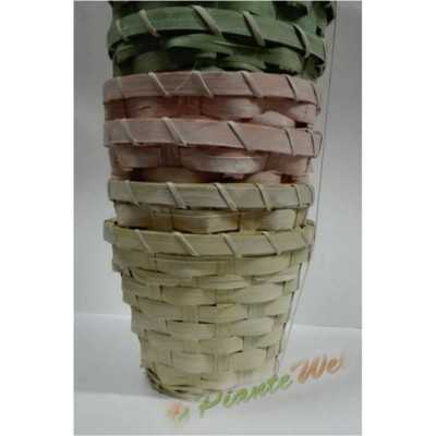 Coprivaso Bambù Bianco - Vasi e decorazioni
