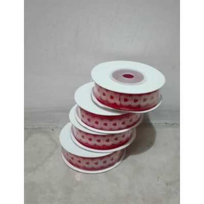 Nastro Rosso Cuori - Vasi e decorazioni Nastro Rosso Cuori - Vasi e decorazioni
